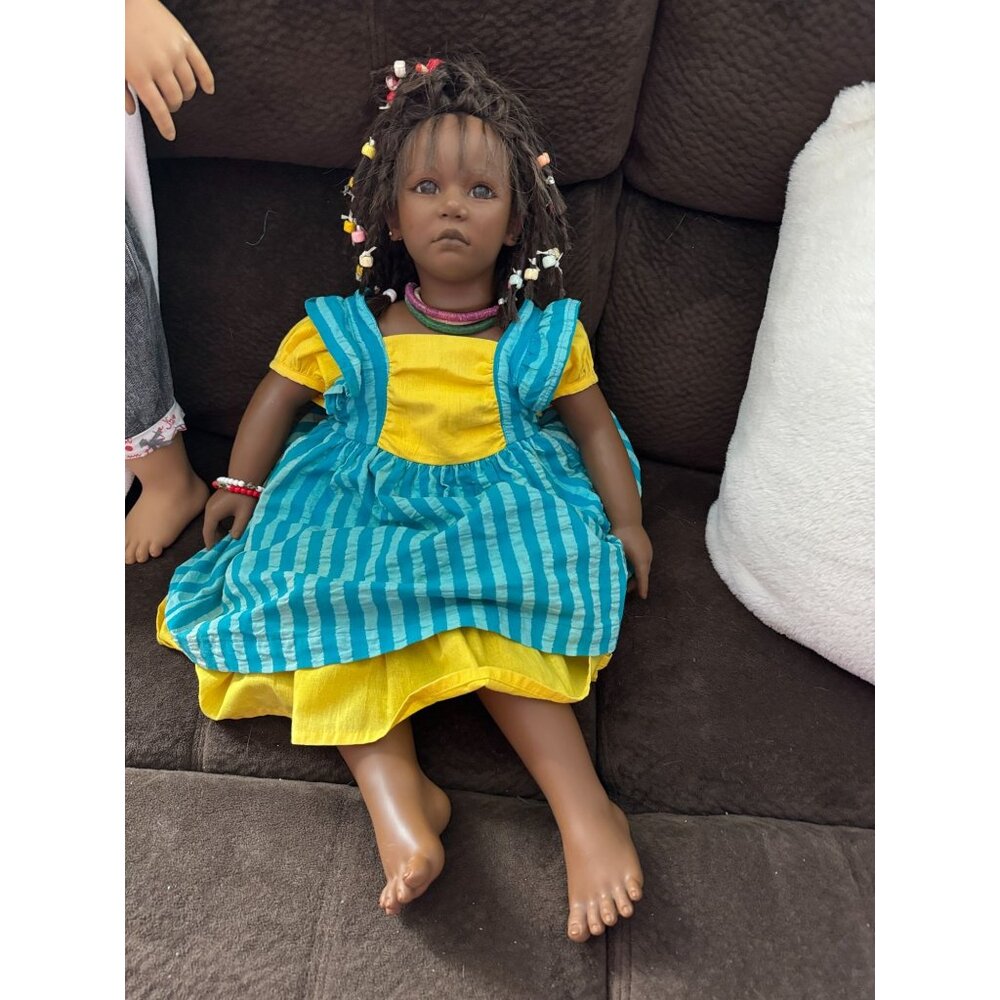 Annette Himstedt Kasmir and Ayoka Dolls,  Beautiful no paperwork - Picture 13 of 13